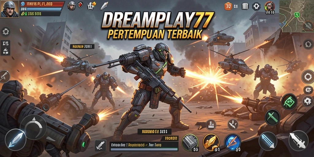 Tampilan gameplay menegangkan dari DREAMPLAY77.