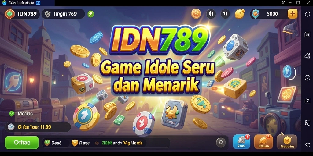 Tampilan gameplay menarik dari IDN789 dengan elemen Idle yang memikat.
