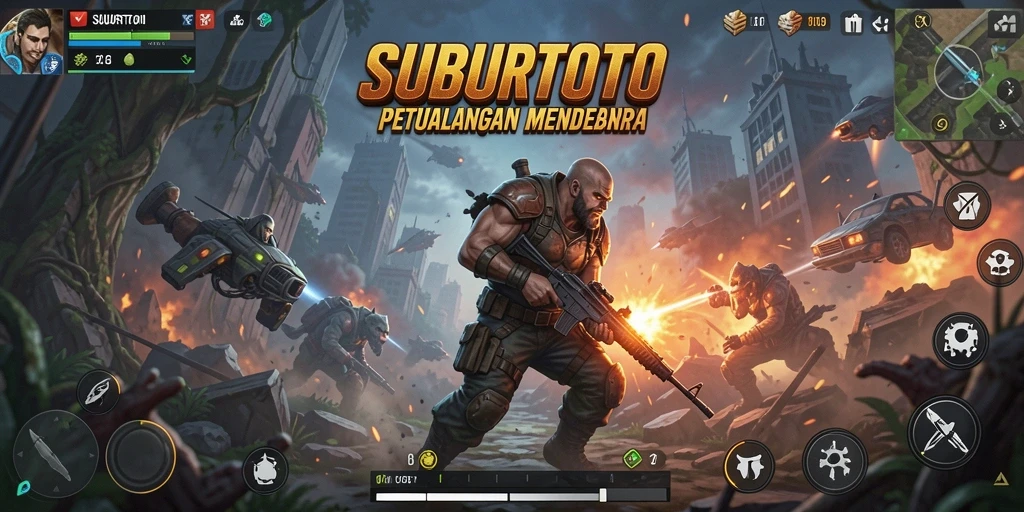 Tangkapan layar aksi mendebarkan dari SUBURTOTO saat pertempuran sengit.